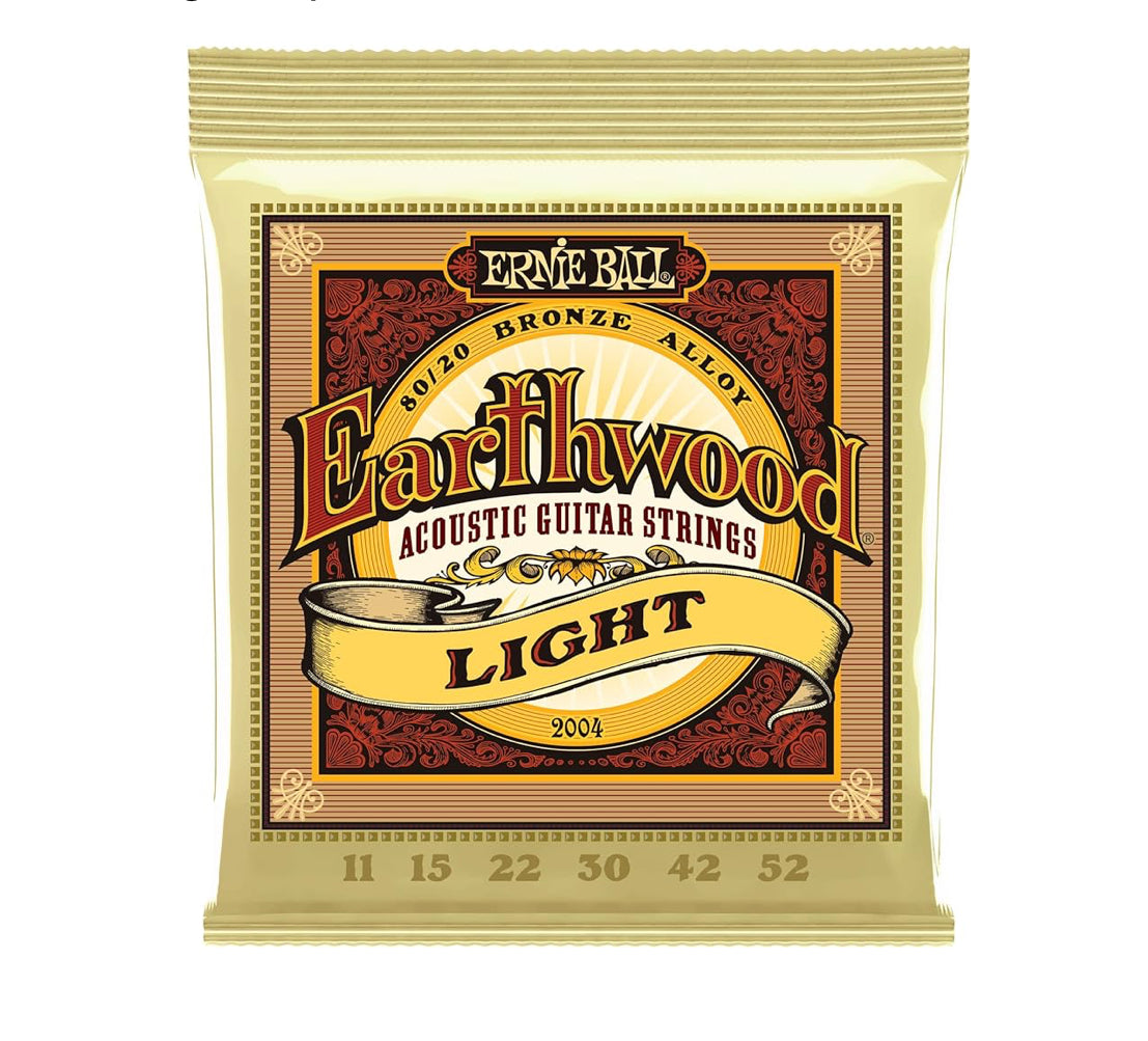 Earthwood Light Guitar Strings 11-52