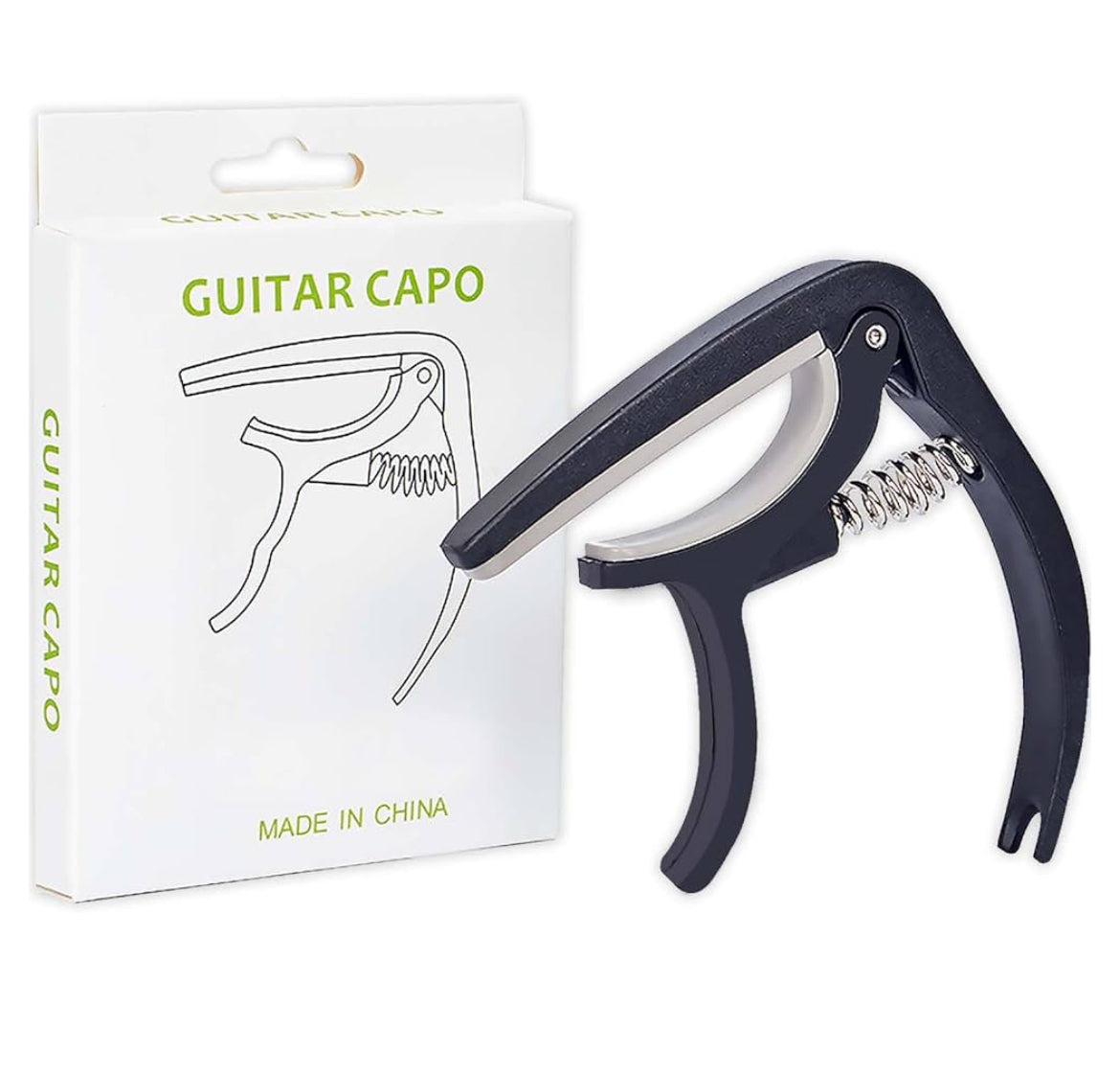 Guitar Capo for Acoustic and Electric Guitars(Black)